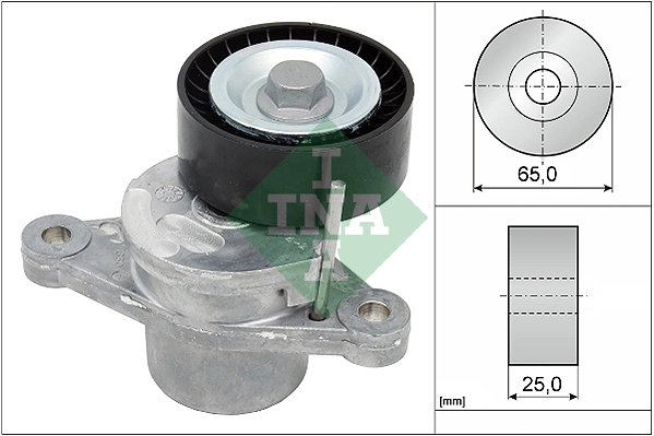 Belt Tensioner, V-ribbed belt